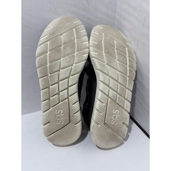 SAS Womens Radiant Ballet Flats US 9WW Black Leather Slip On confort - Picture 5 of 8